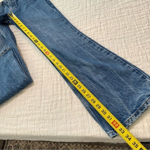 Free People We The Free Size 27 Blue Denim Jeans - Picture 12 of 13